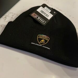 Men’s Lamborghini Logo Beanie (Black) NWT
